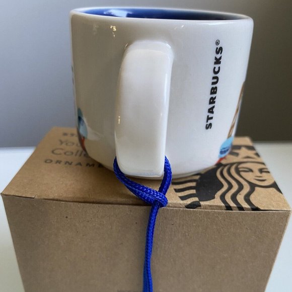 New Starbucks Paris You Are Here 2 oz Demi Expresso Mug Ornament - Picture 4 of 7